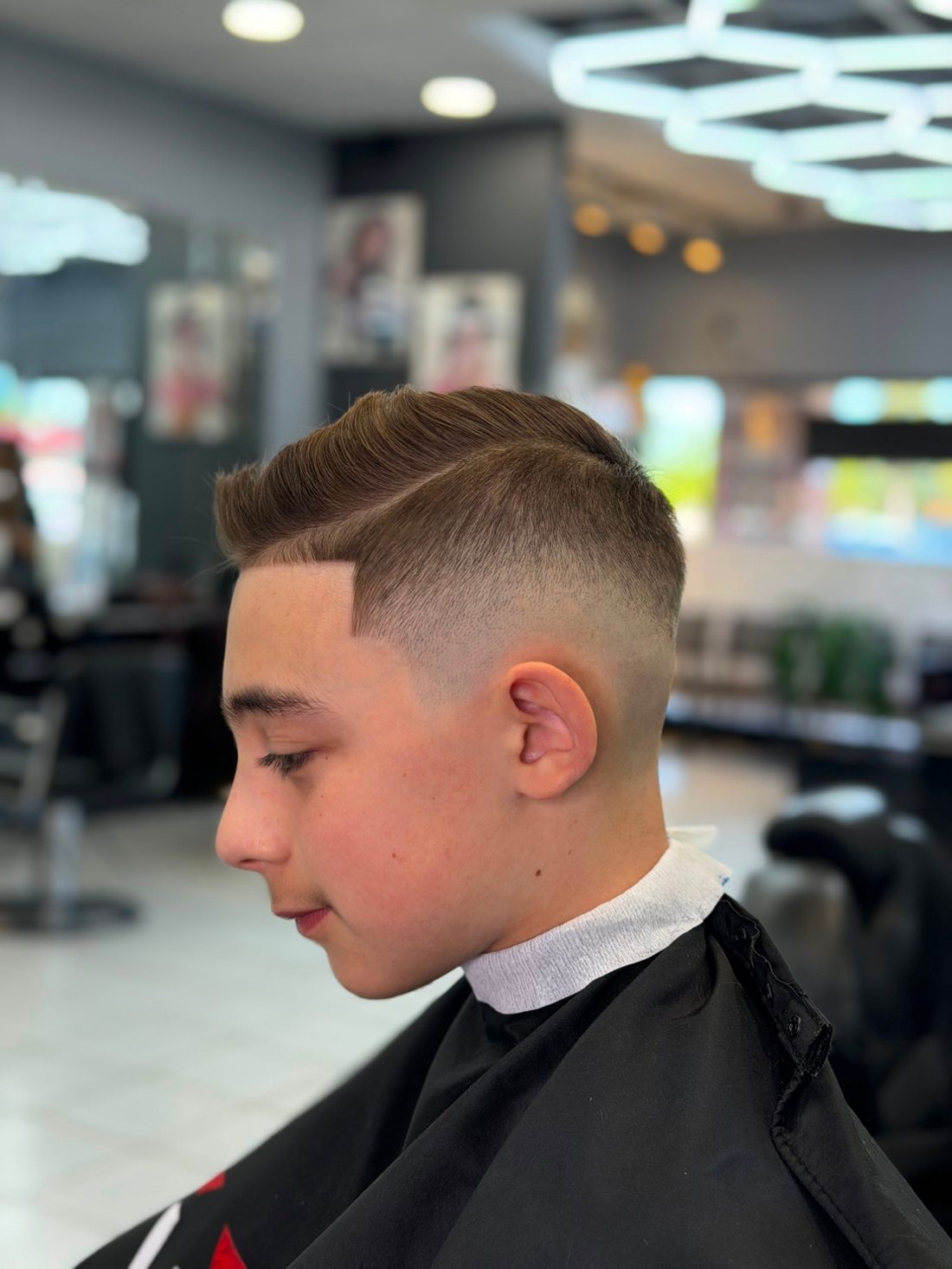 Side-part fade — PB11 cut